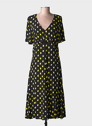 Robe mi-longue noir PAUL SMITH femme