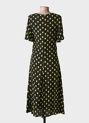 Robe mi-longue noir PAUL SMITH femme