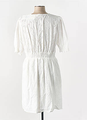 Robe courte blanc GRACE & MILA femme
