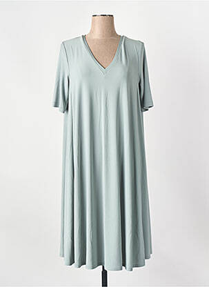 Robe mi-longue vert MAX MARA femme