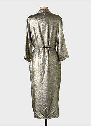 Robe mi-longue vert PLEASE femme