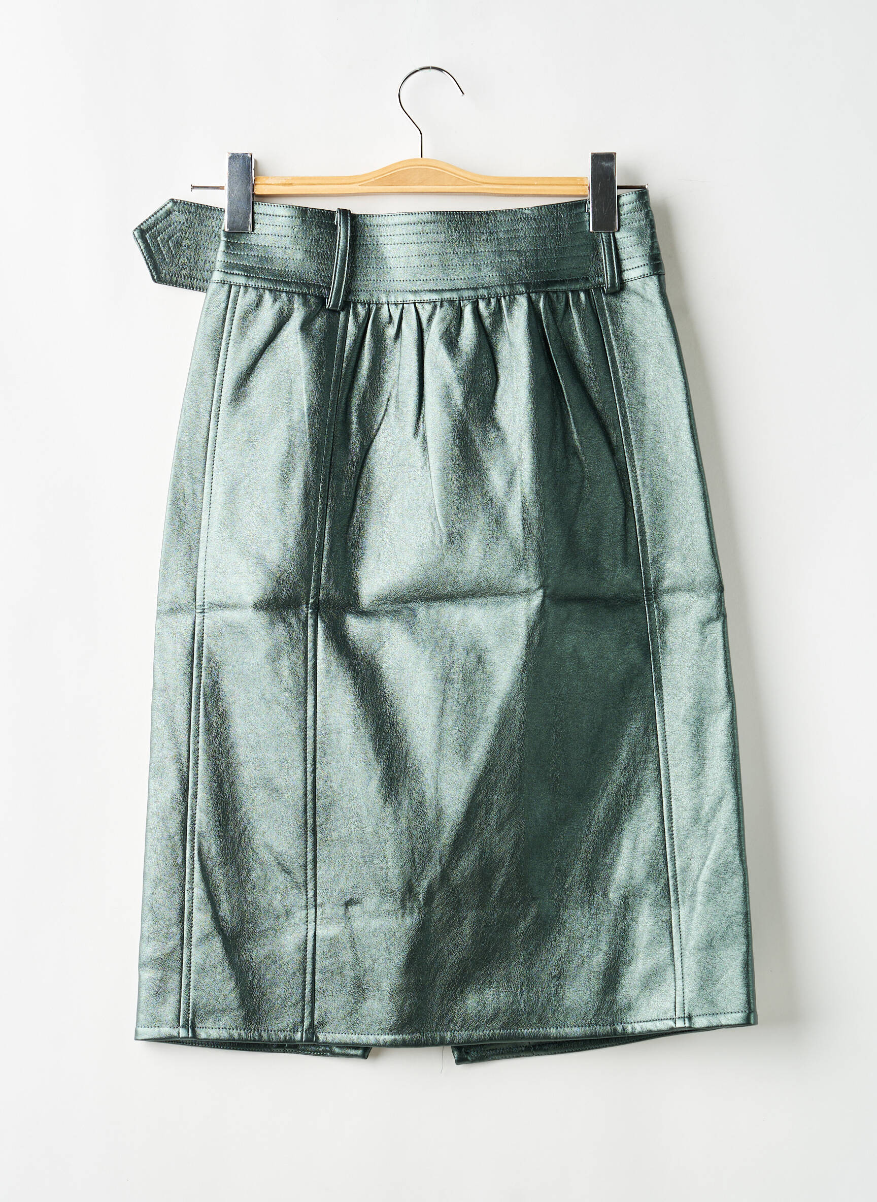 Jupe courte vert THE LABEL EDITION femme