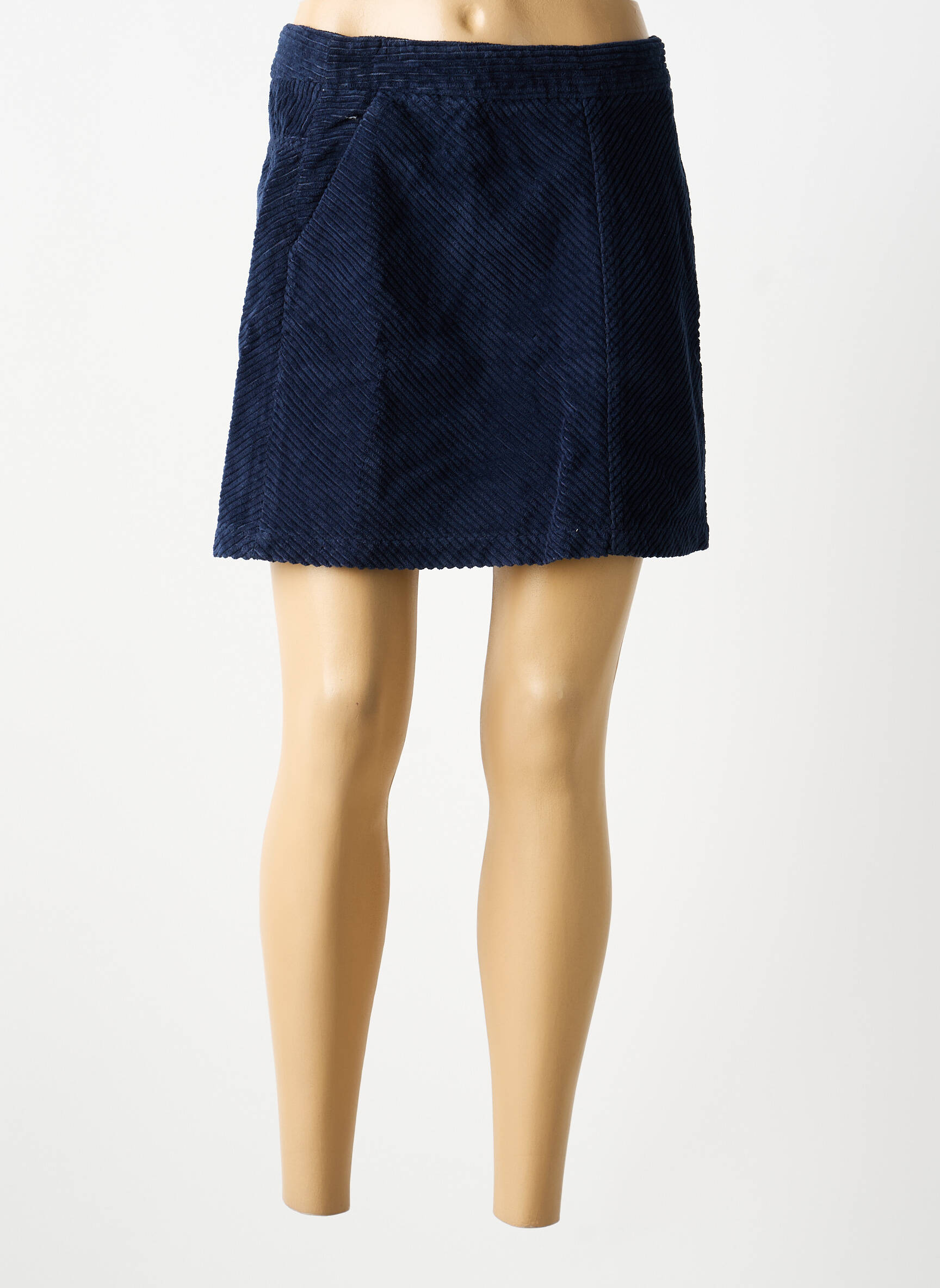Jupe courte bleu SOI PARIS femme