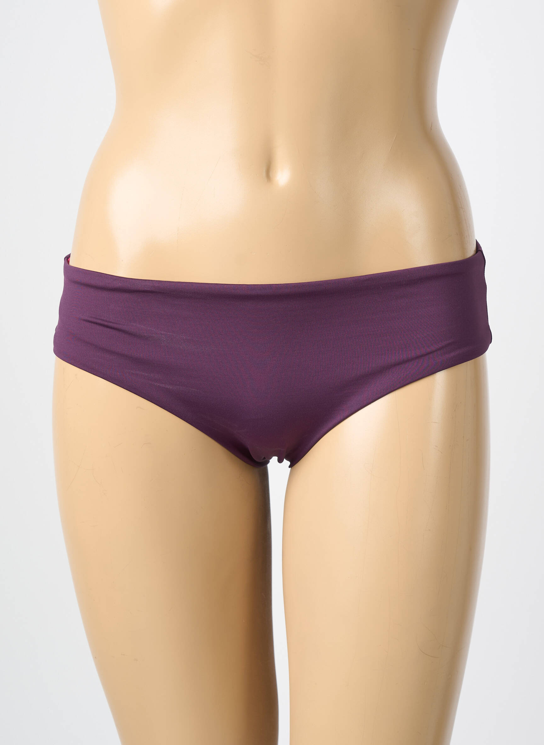 Bas de maillot de bain violet ALBERTINE femme