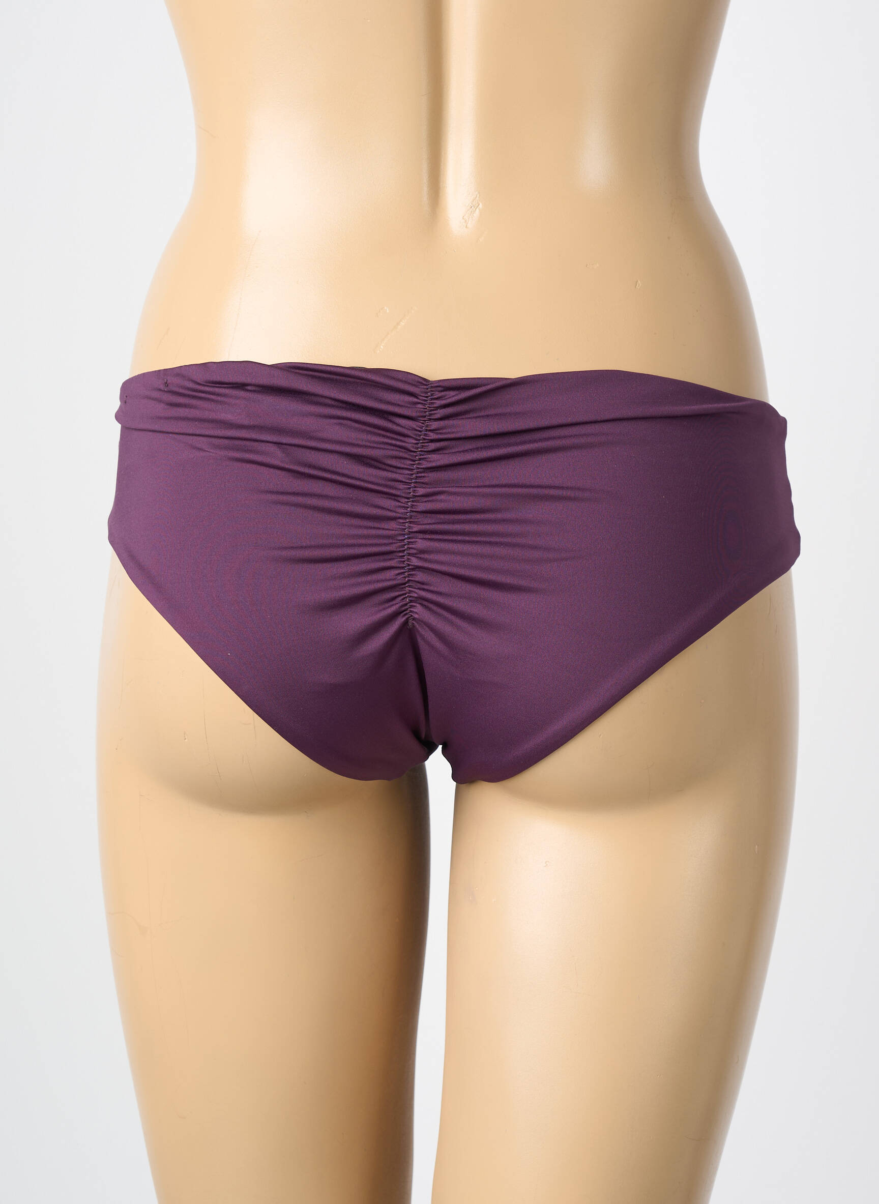 Bas de maillot de bain violet ALBERTINE femme