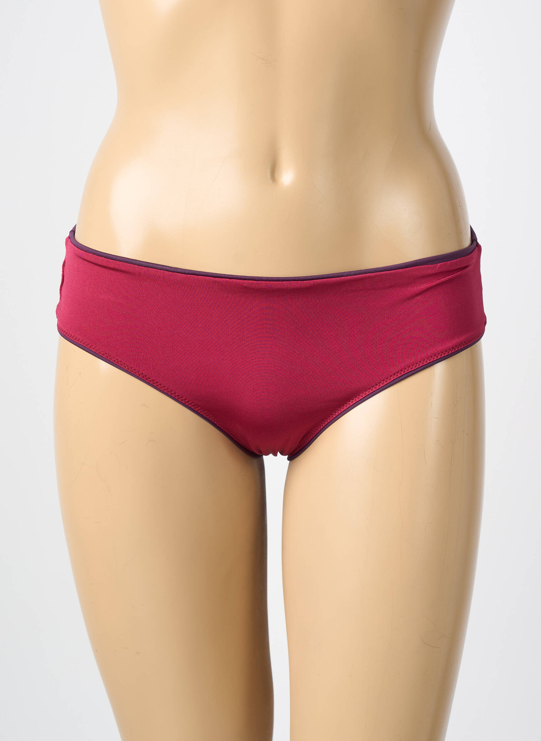 Bas de maillot de bain violet ALBERTINE femme