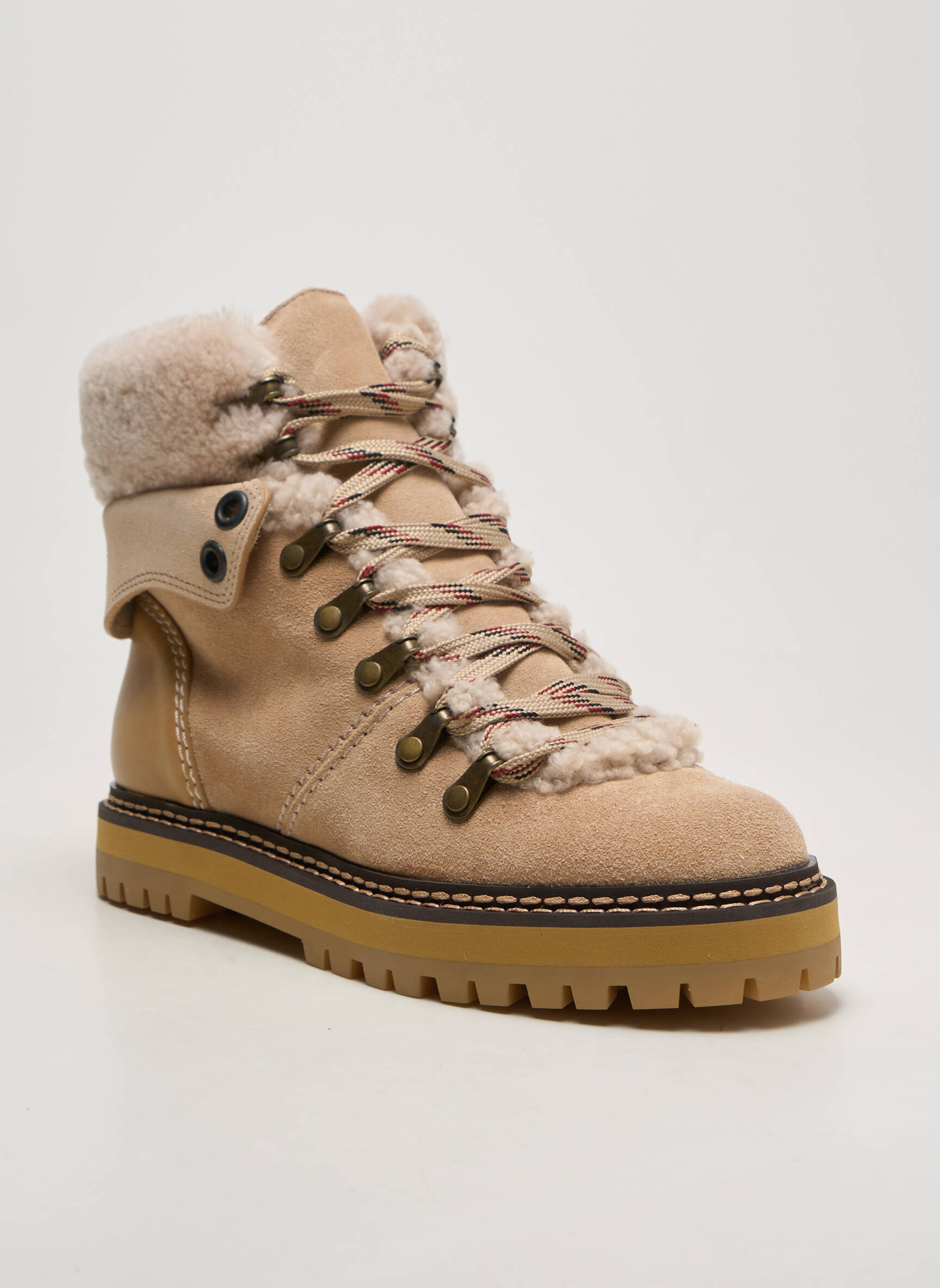 Bottines/boots beige SEE BY CHLOÉ femme