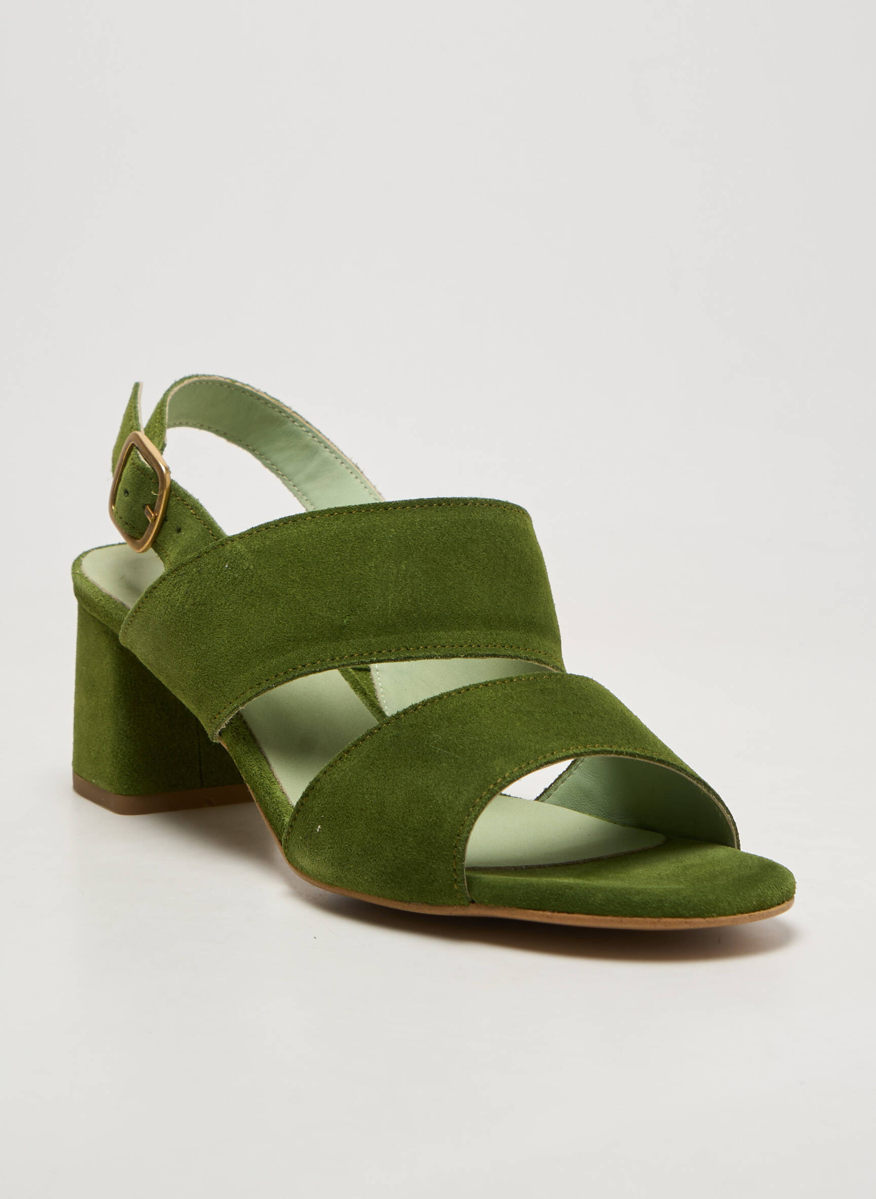 Sandales/nu pieds vert ANONYMOUS COPENHAGEN femme