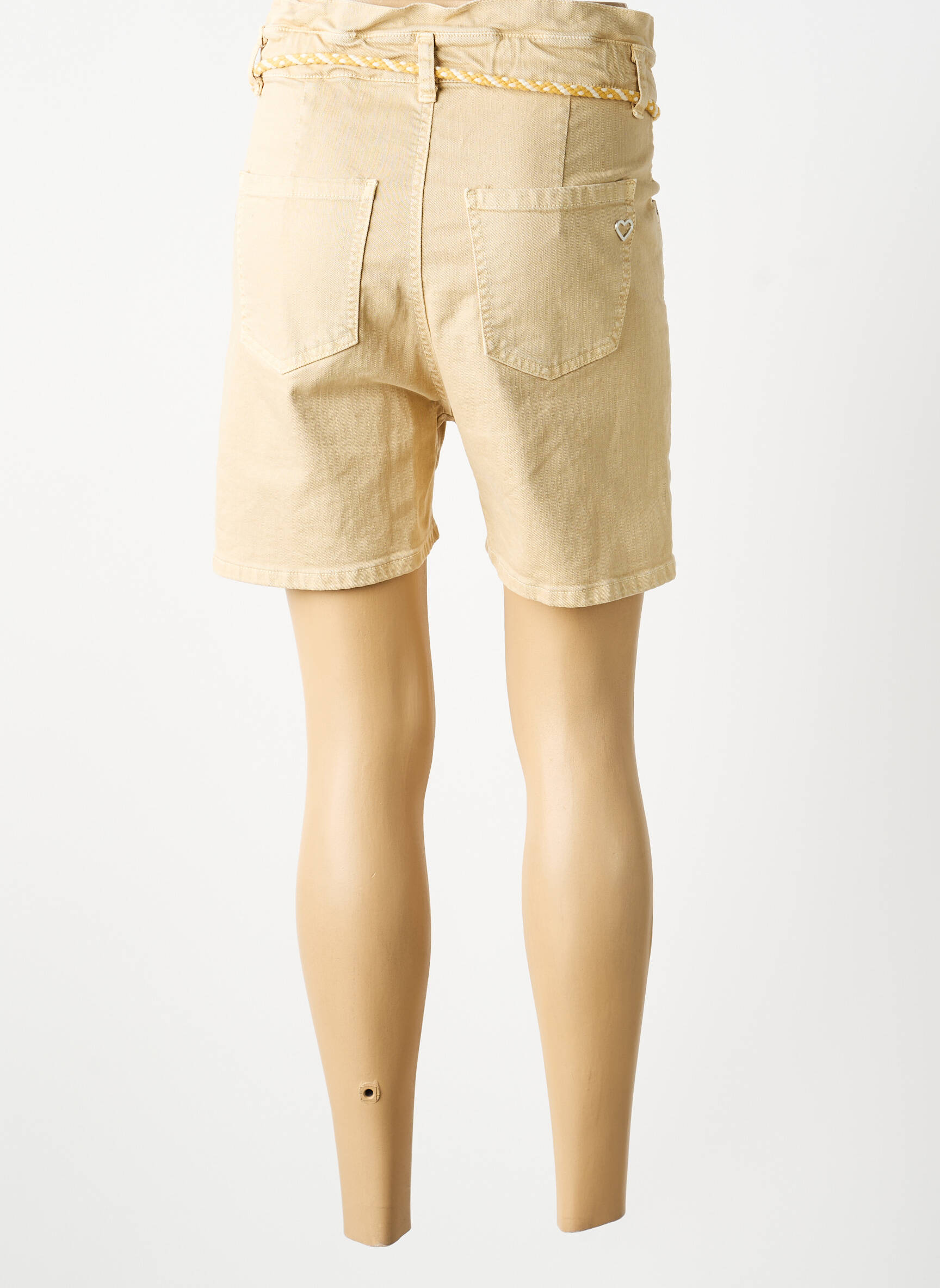 Short beige PLEASE femme