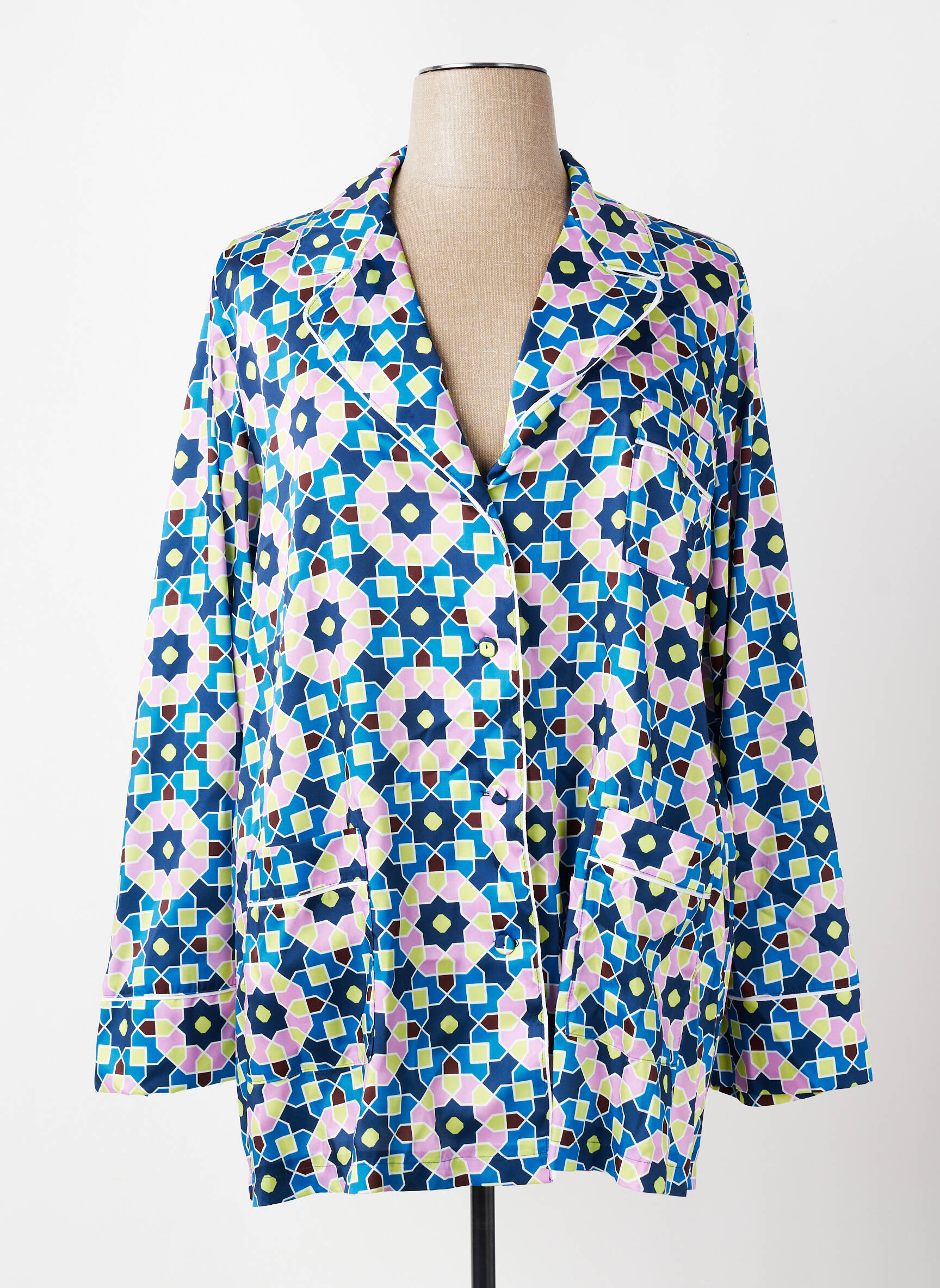 Veste casual bleu PERSONA BY MARINA RINALDI femme