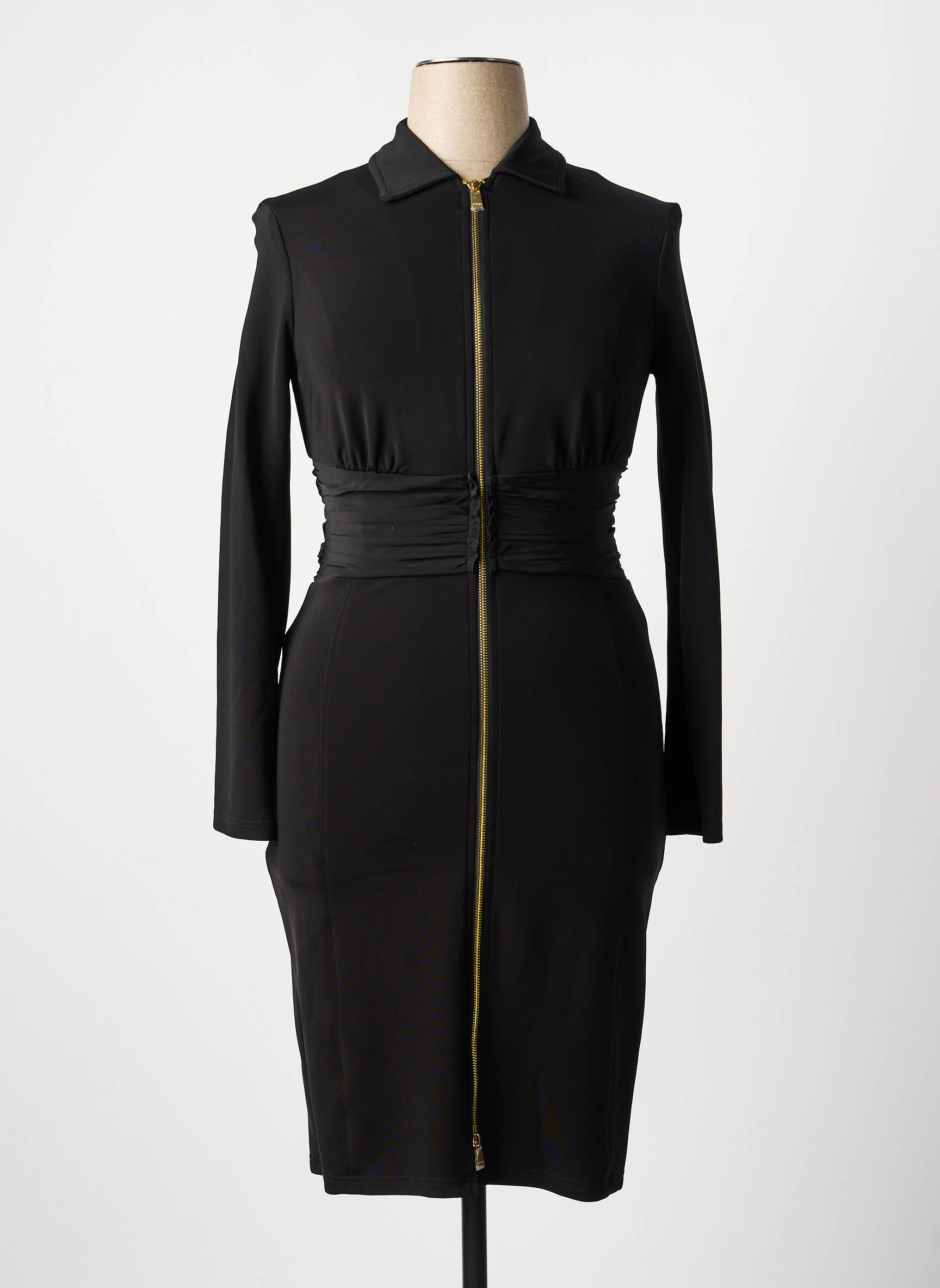 Robe mi-longue noir PINKO femme