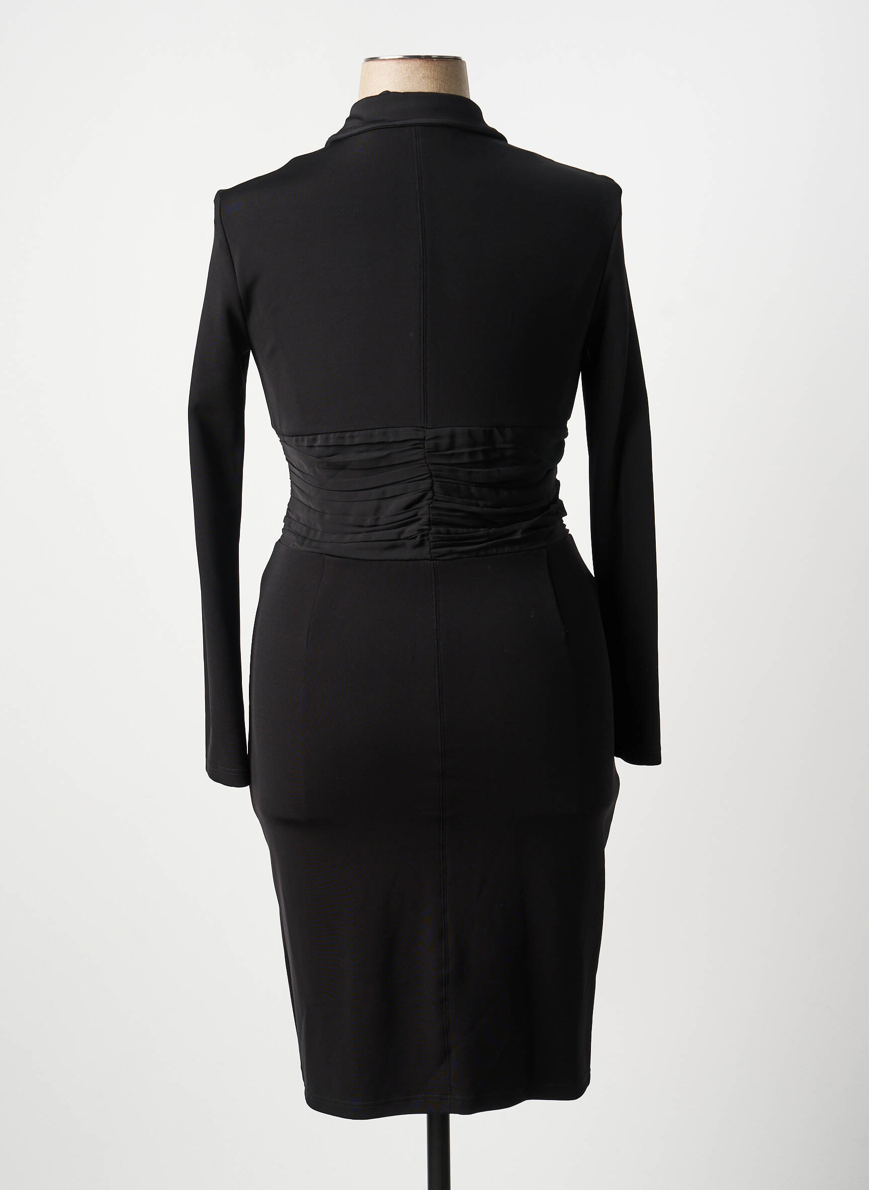 Robe mi-longue noir PINKO femme