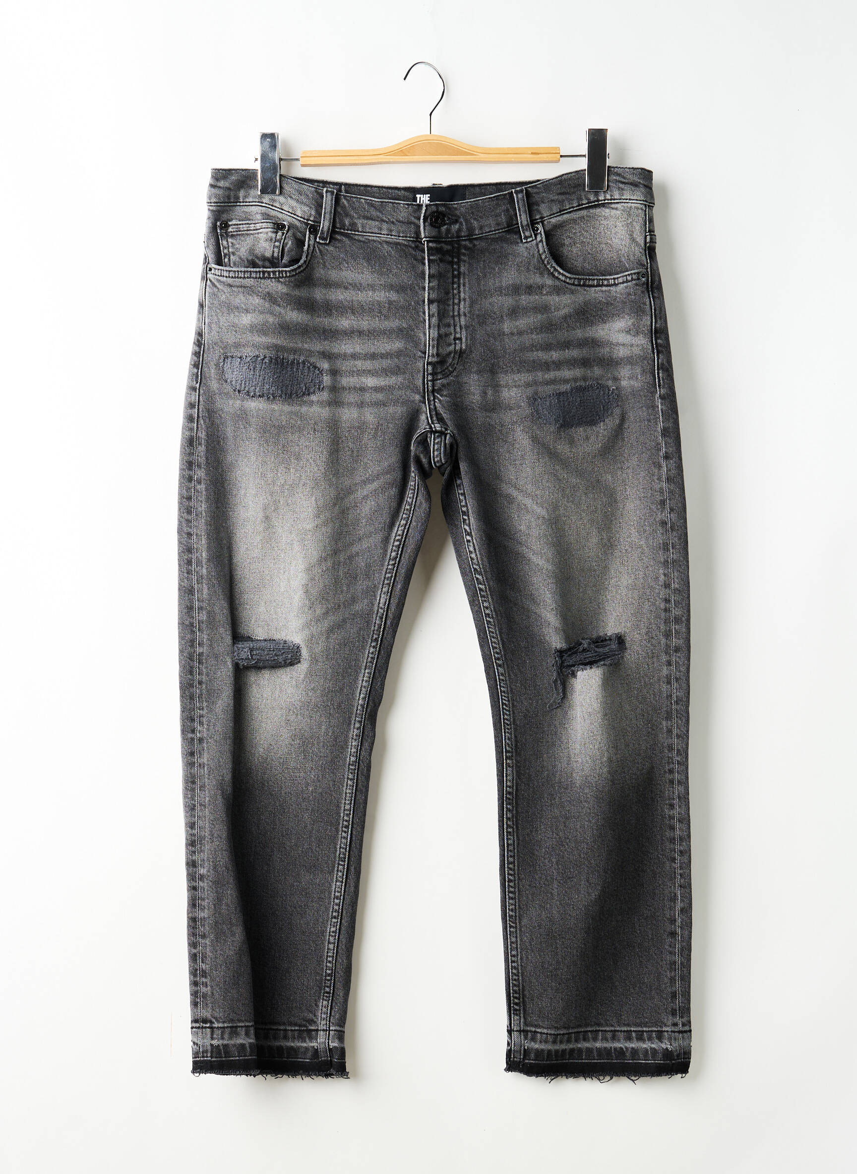 Jeans coupe droite multicolore THE KOOPLES femme