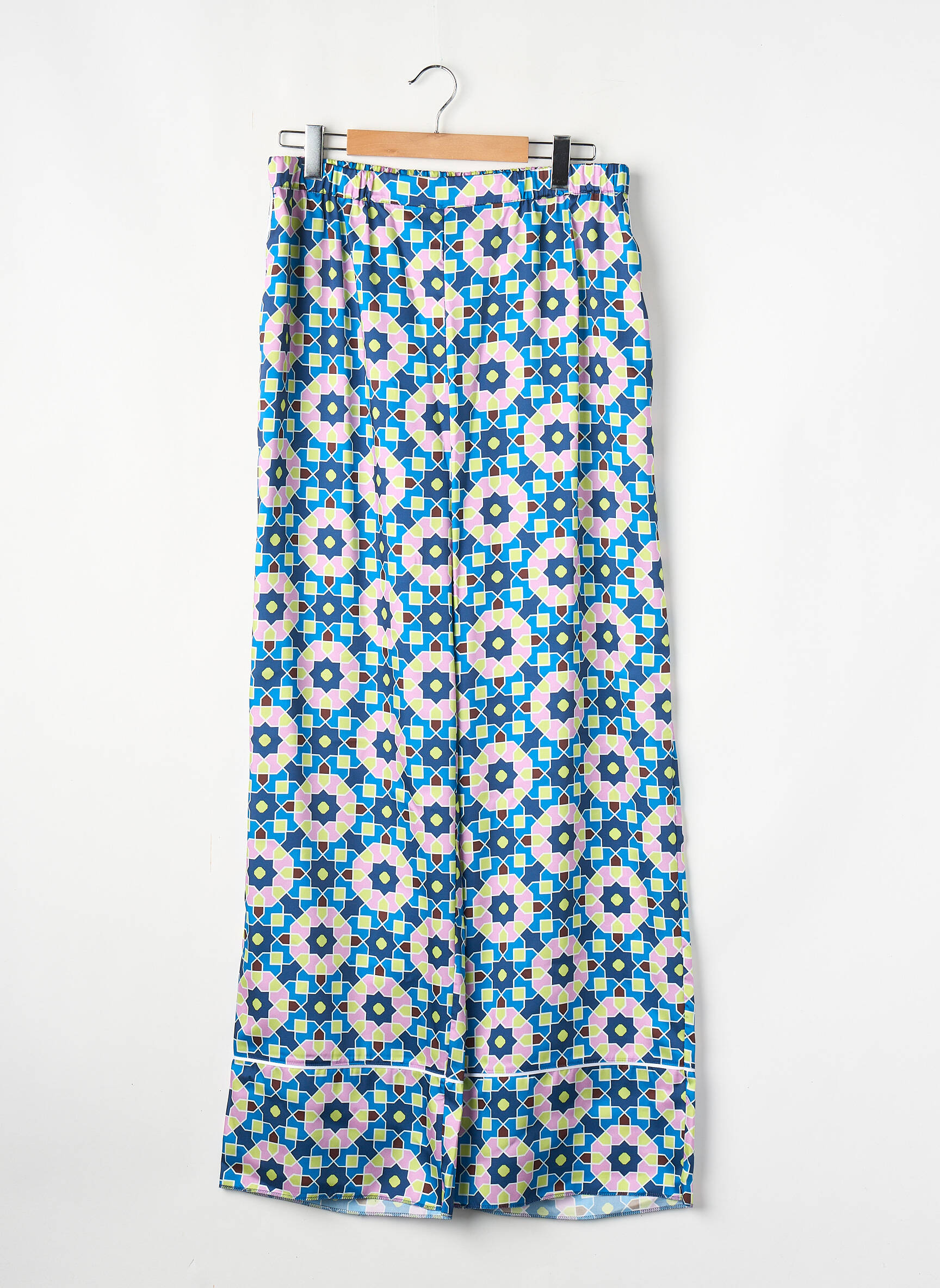 Pantalon large bleu PERSONA BY MARINA RINALDI femme