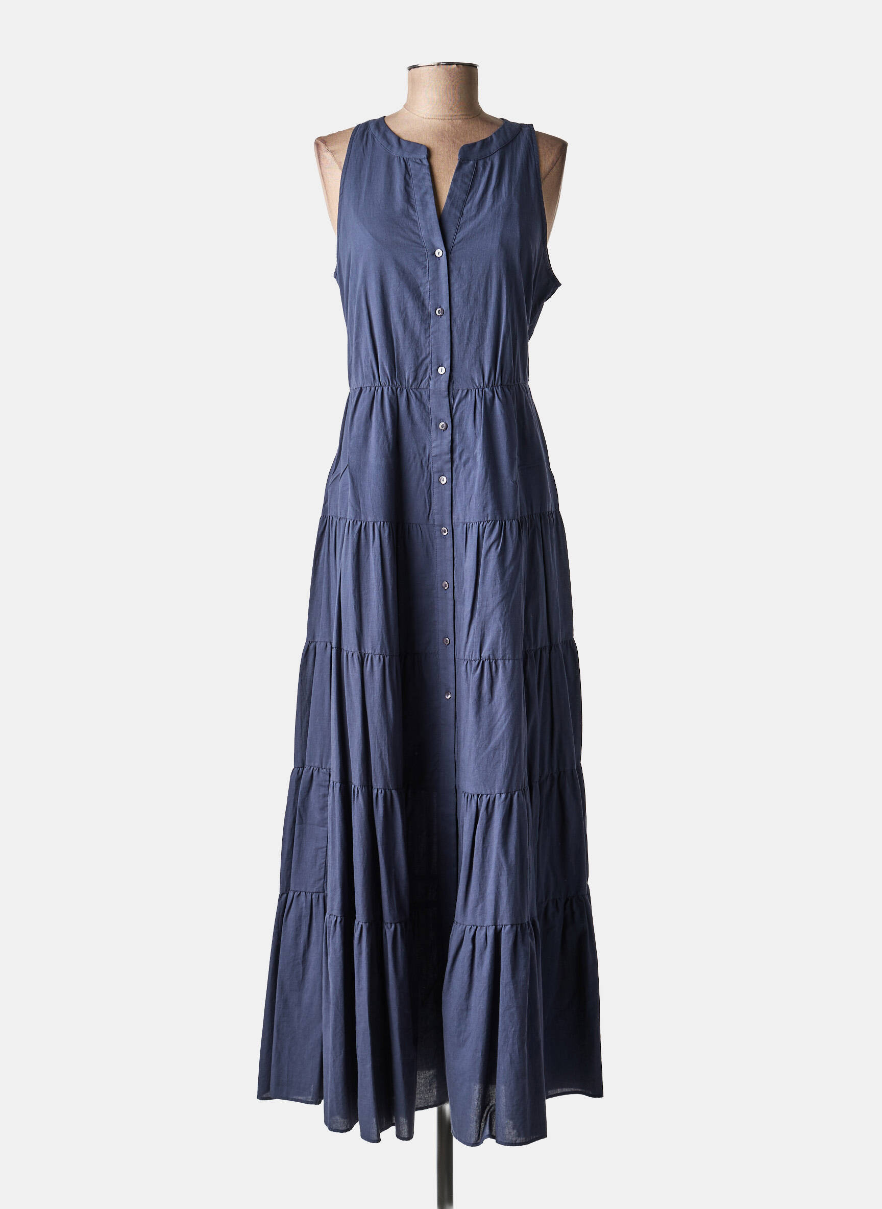 Robe longue bleu PENNYBLACK femme