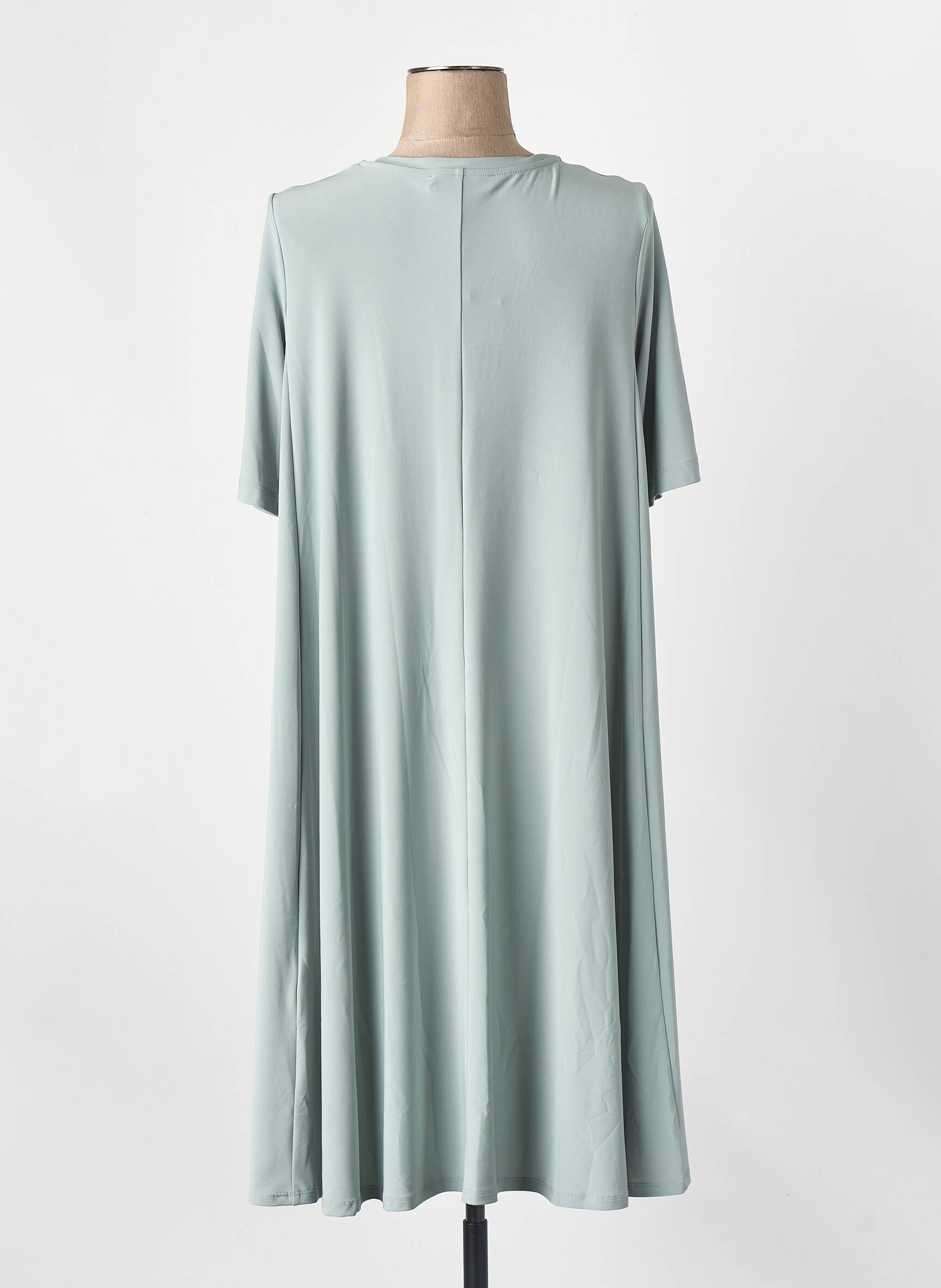 Robe mi-longue vert MAX MARA femme