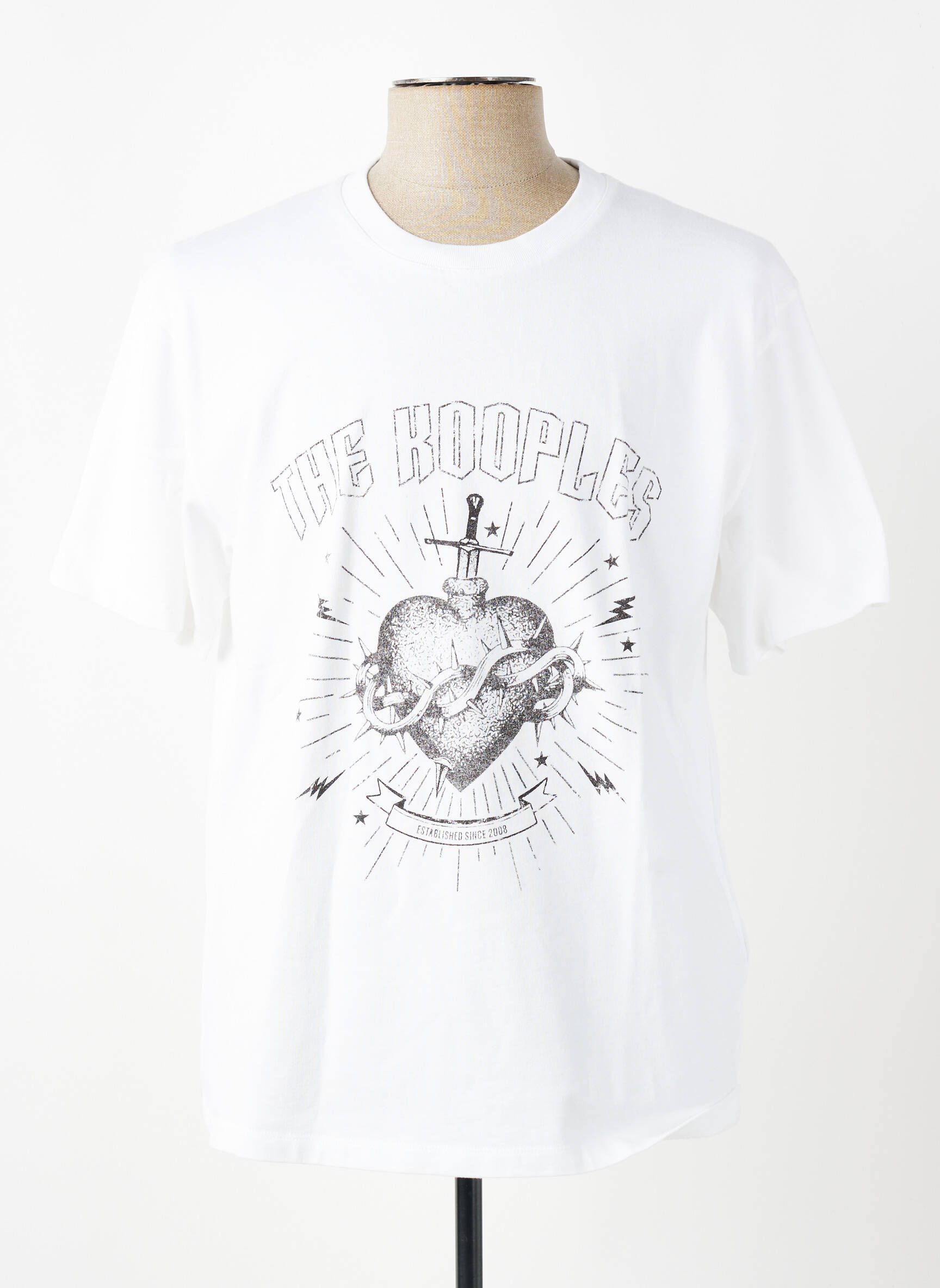 T-shirt blanc THE KOOPLES homme