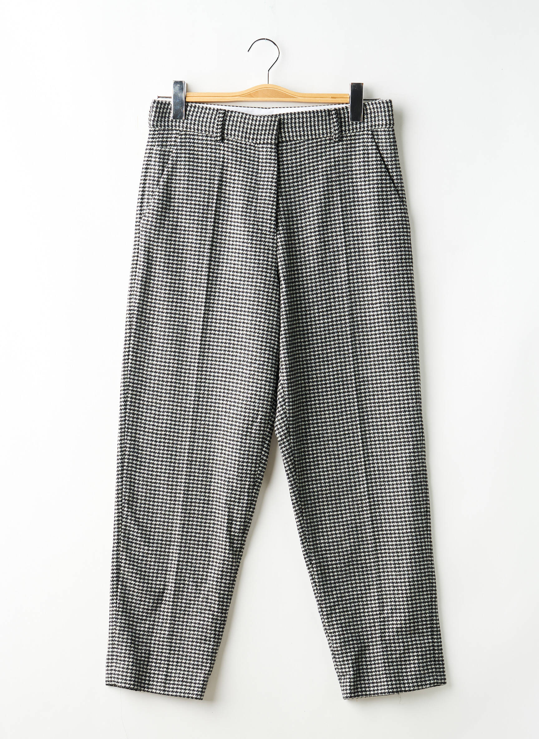 Pantalon droit gris MARGAUX LONNBERG femme