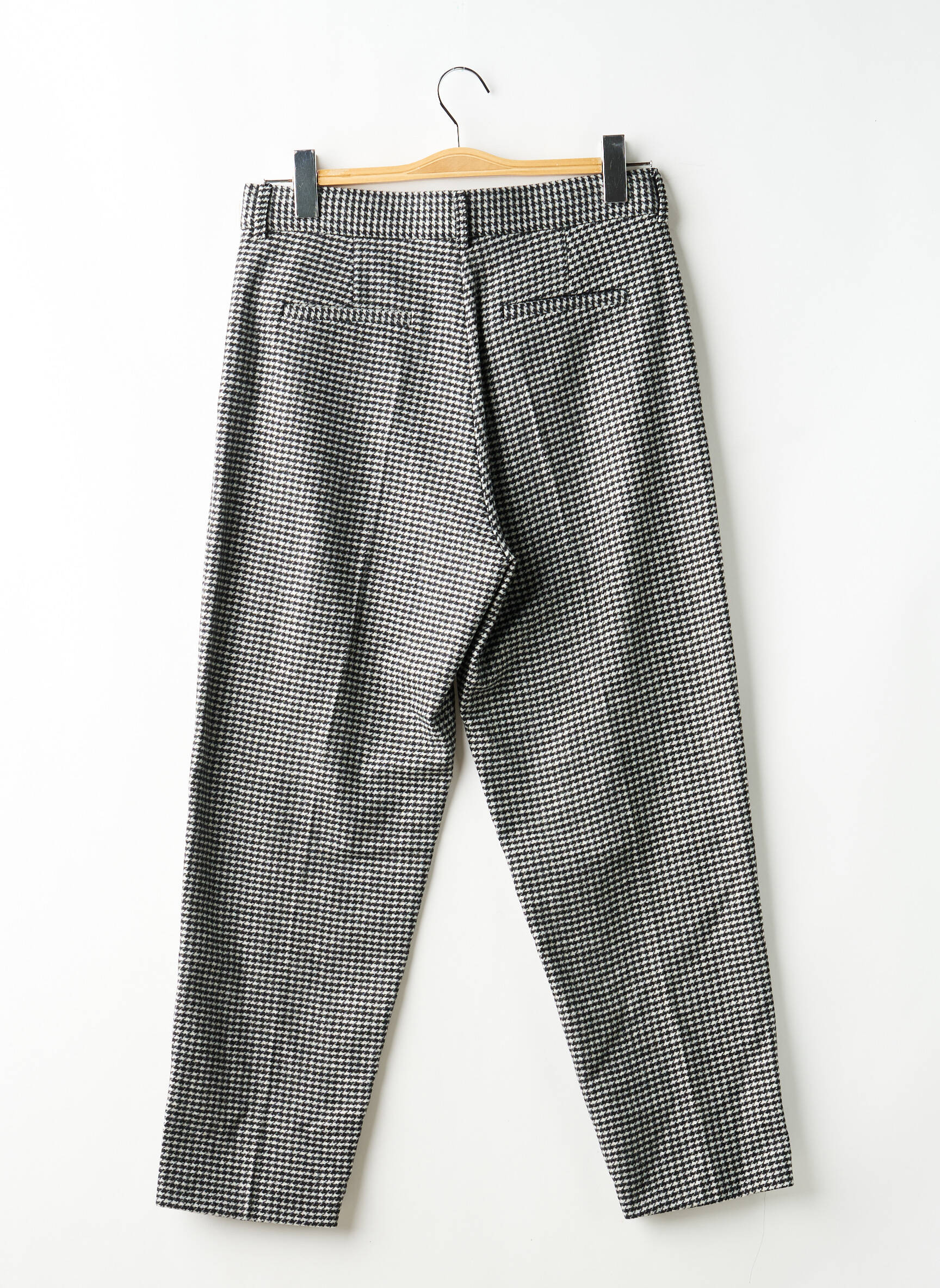 Pantalon droit gris MARGAUX LONNBERG femme