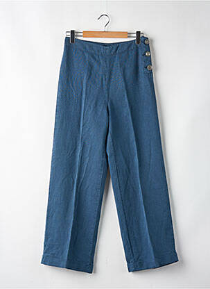 Pantalon droit bleu MAX&CO. femme