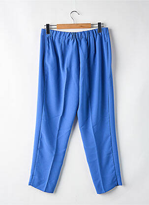Pantalon droit bleu PERSONA BY MARINA RINALDI femme