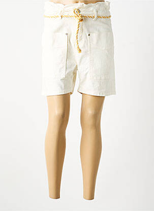 Short bleu PLEASE femme