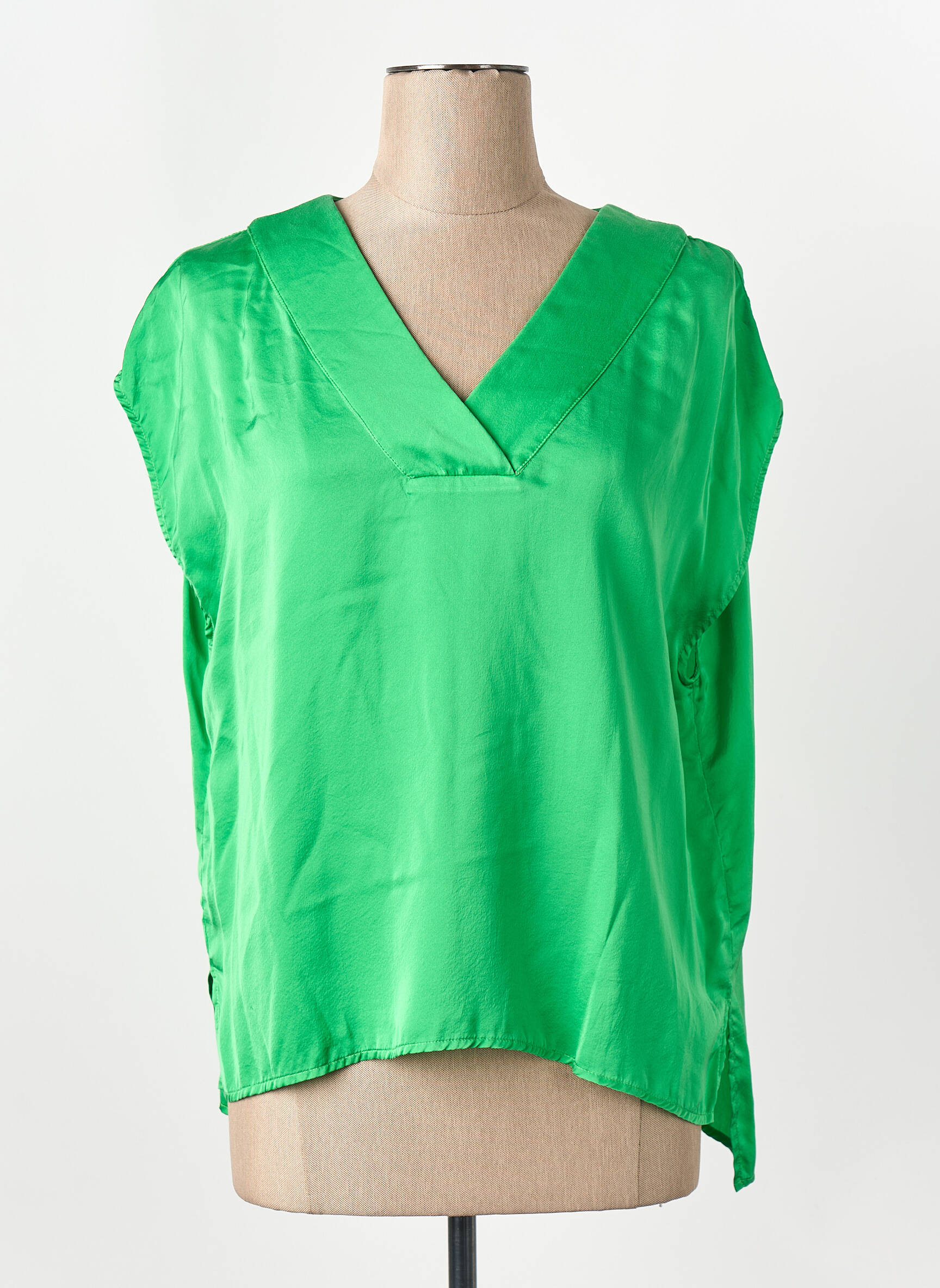 Top vert MOMONI femme