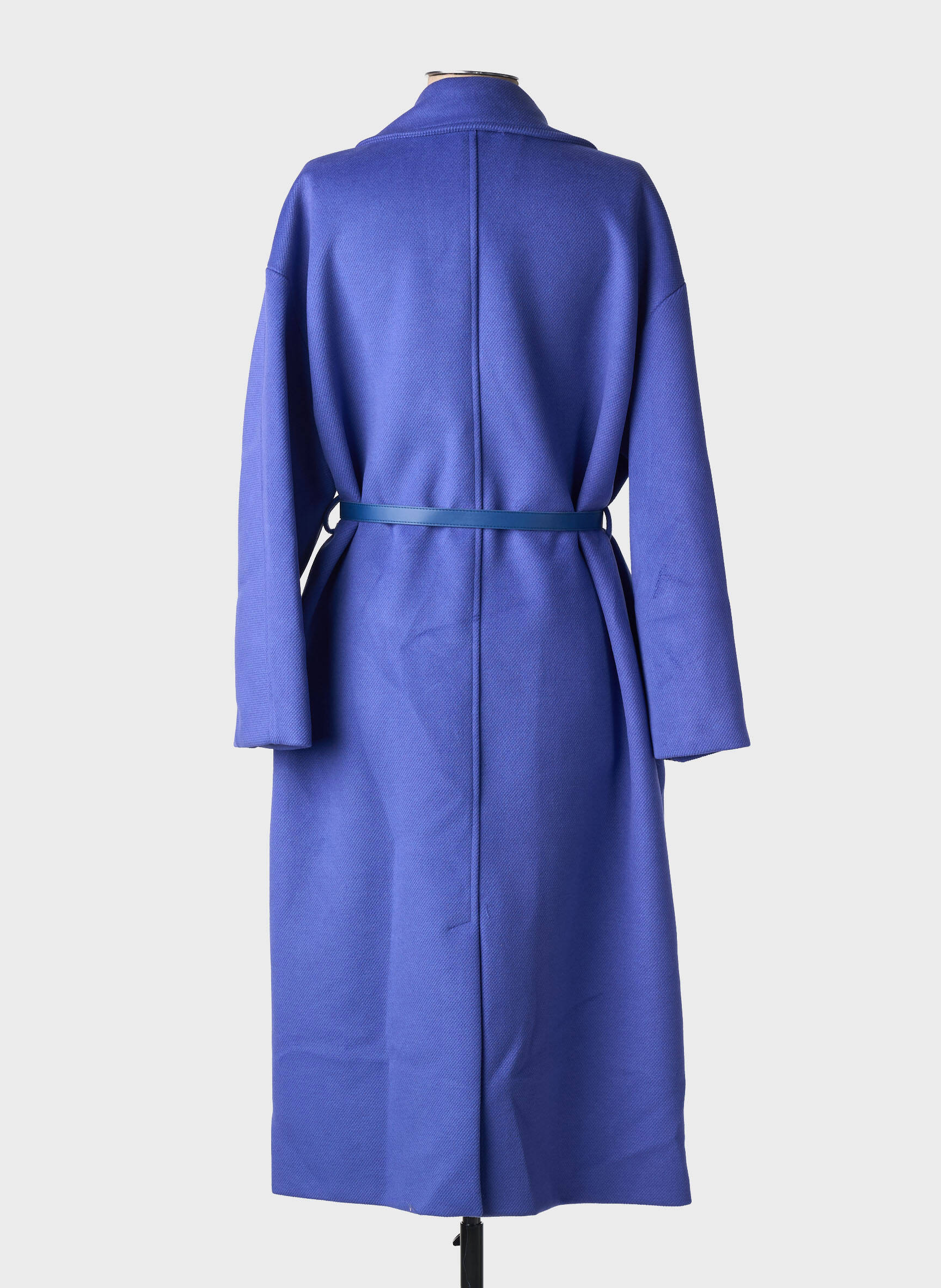Manteau long violet IMPERIAL femme