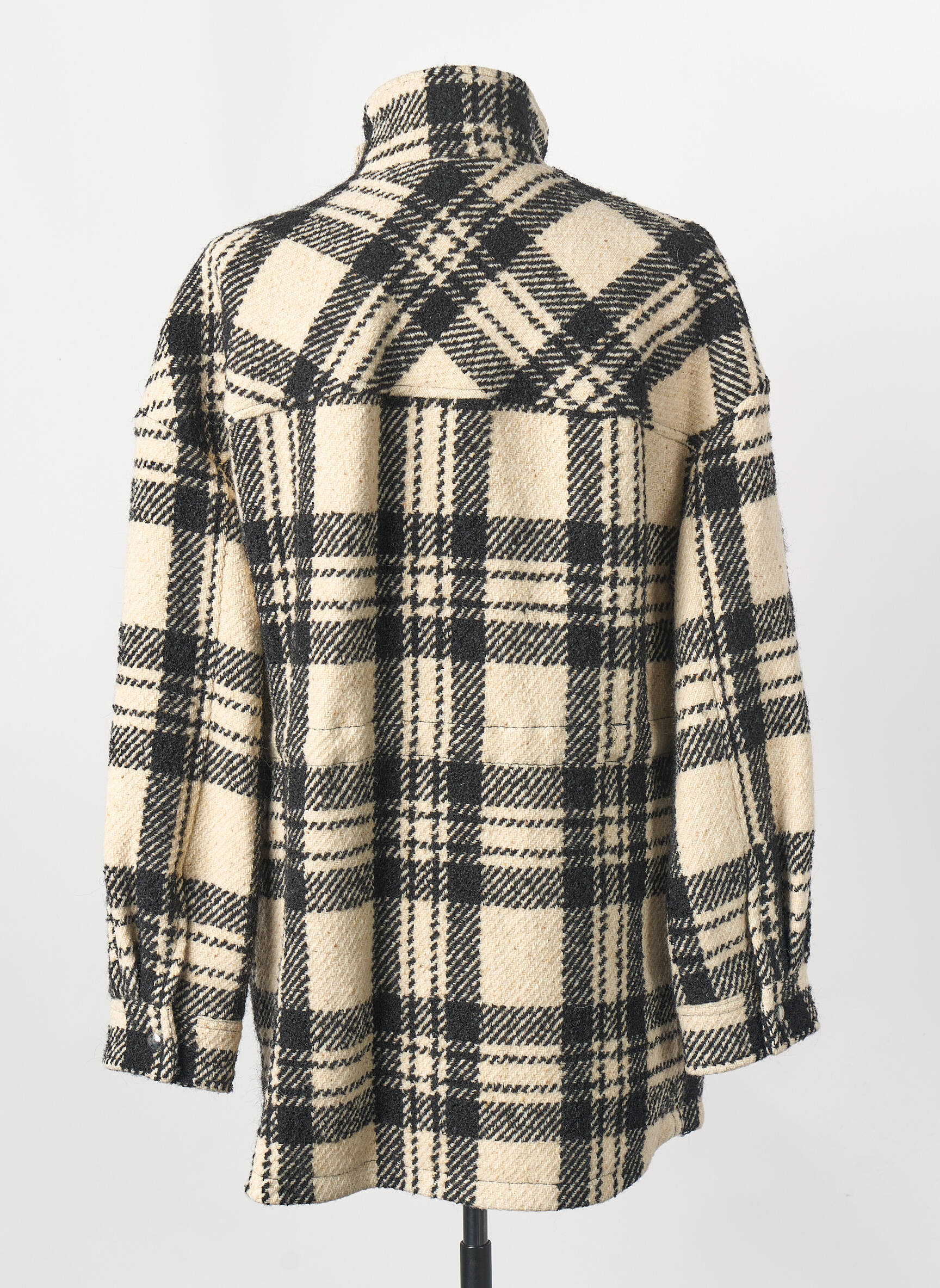Manteau long noir IRO femme