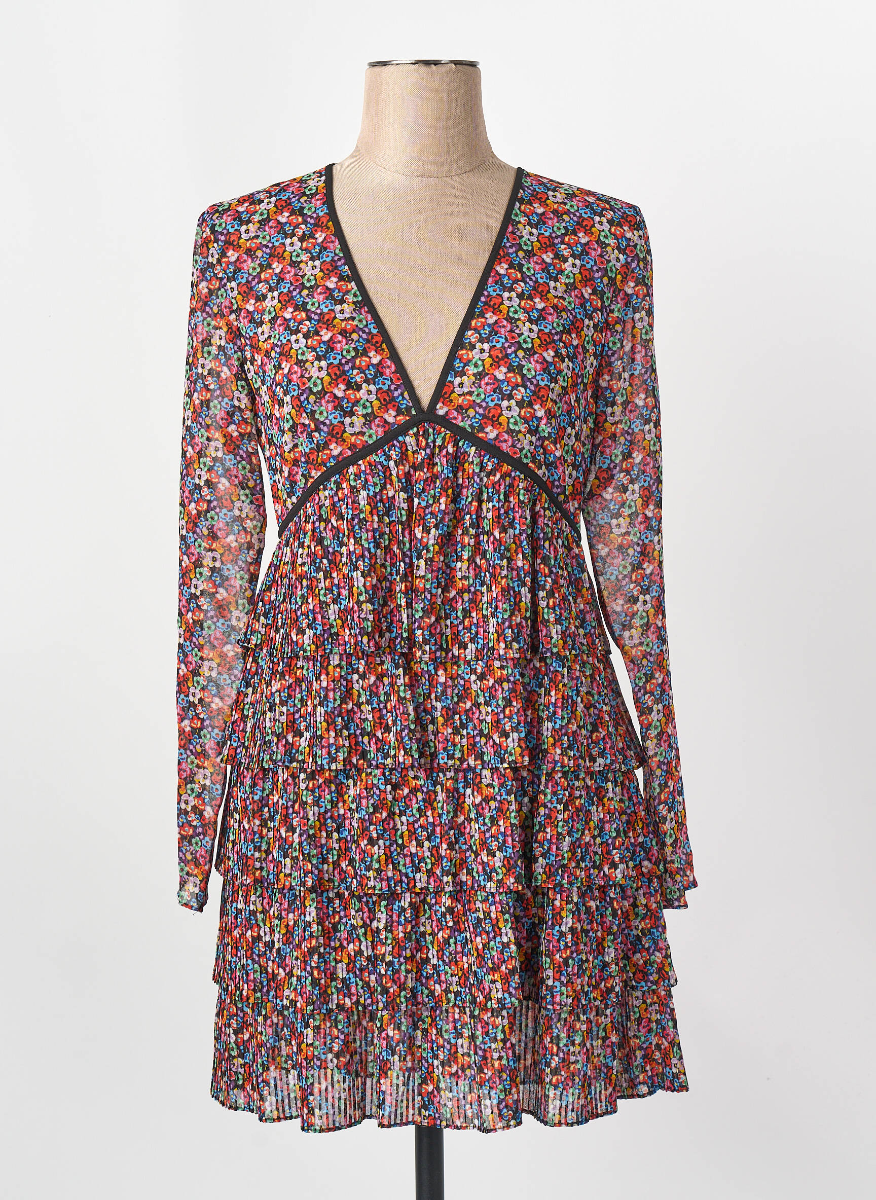 Robe courte multicolore THE KOOPLES femme