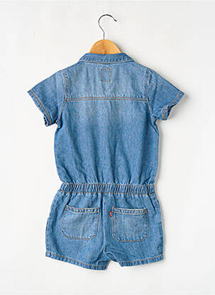 Combishort bleu LEVI'S fille