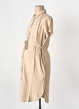 Robe maternité beige NOPPIES femme