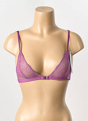 Soutien-gorge violet CALVIN KLEIN femme