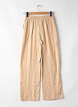 Pantalon large beige VILA femme