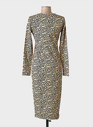 Robe maternité beige MAMA LICIOUS femme