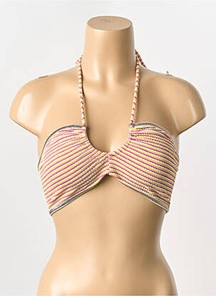Haut de maillot de bain jaune LA NOUVELLE femme