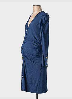 Robe maternité bleu PALOMA COLLECTION femme