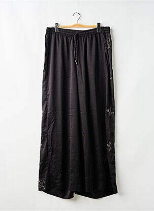 Pantalon droit noir MAT FASHION femme