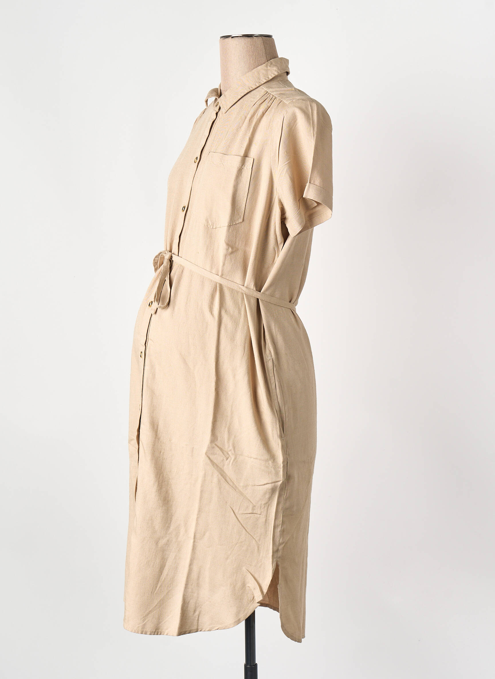 Robe maternité beige NOPPIES femme