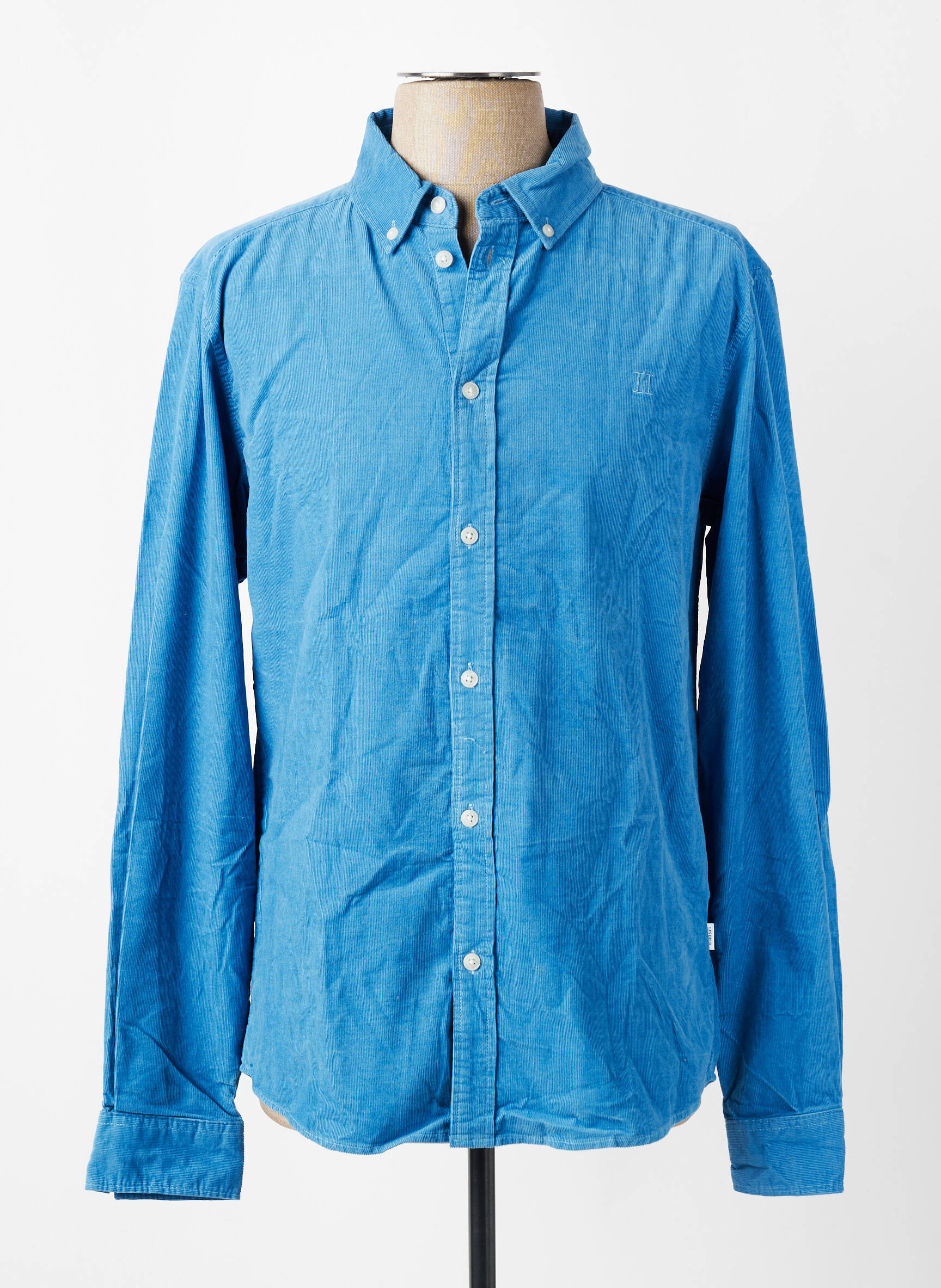 Chemise manches longues bleu LES DEUX homme