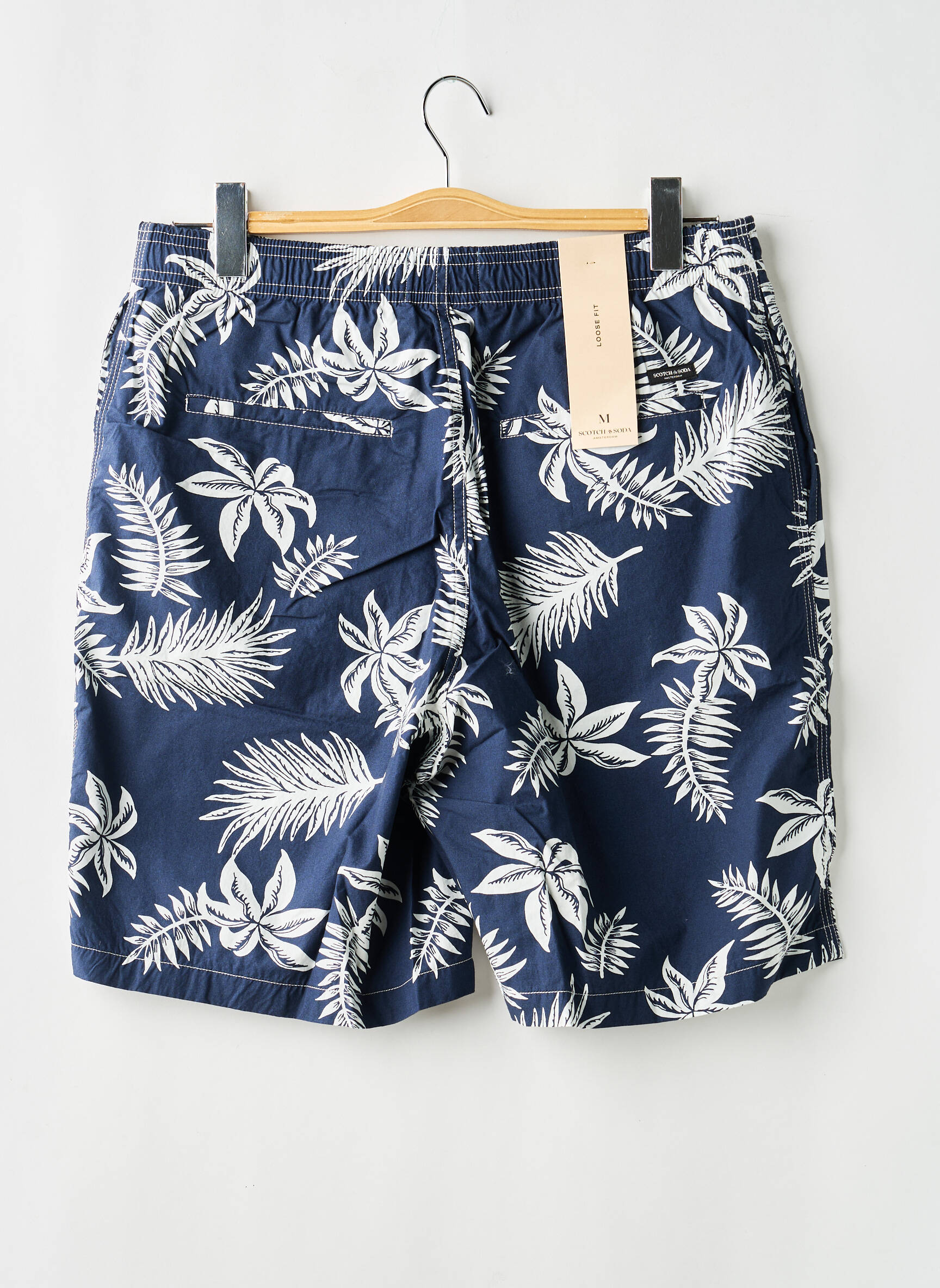 Short de bain bleu SCOTCH & SODA homme