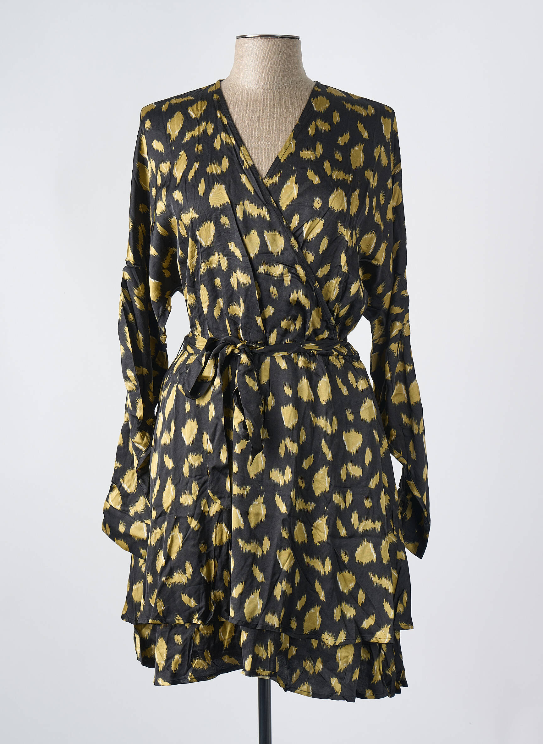 Robe mi-longue noir VILA femme