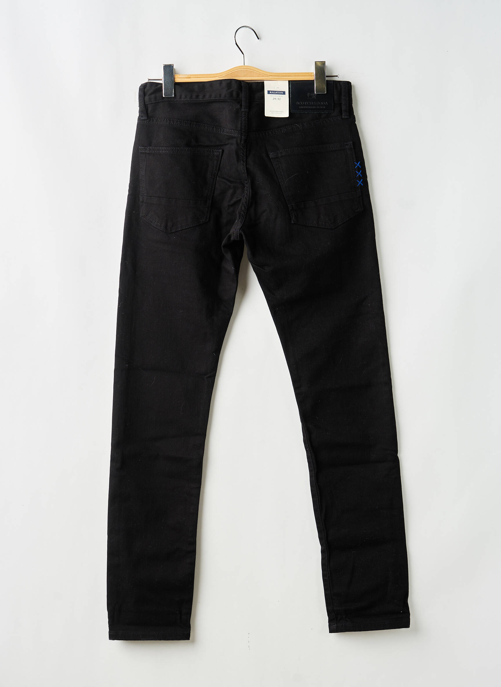 Jeans skinny noir SCOTCH & SODA homme