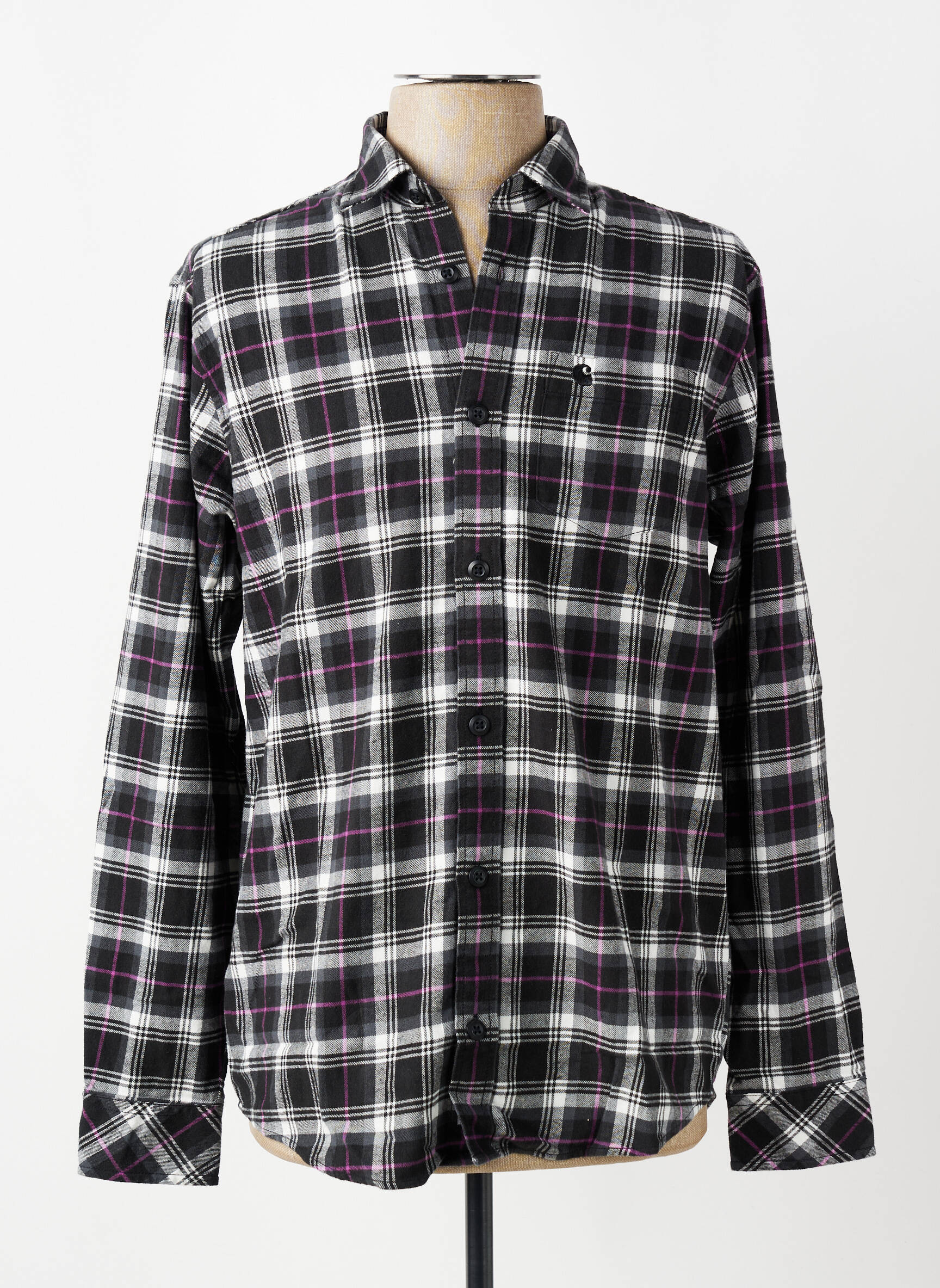 Chemise manches longues noir CARHARTT homme