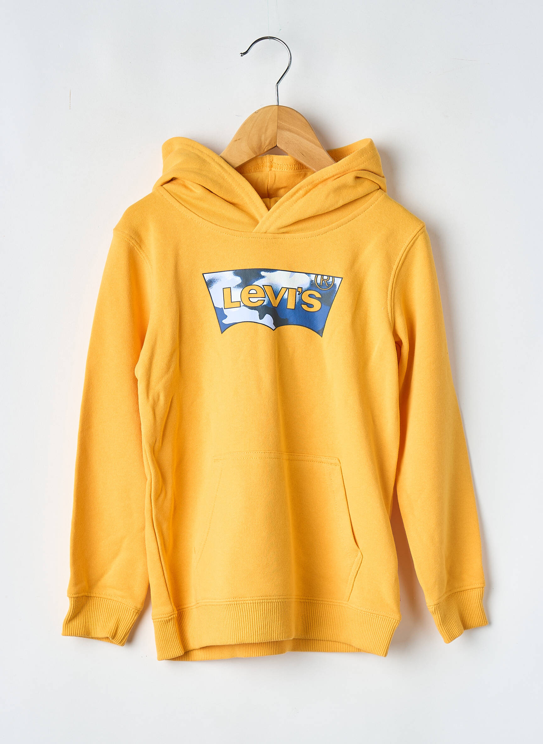 Sweat-shirt à capuche jaune LEVI'S garçon