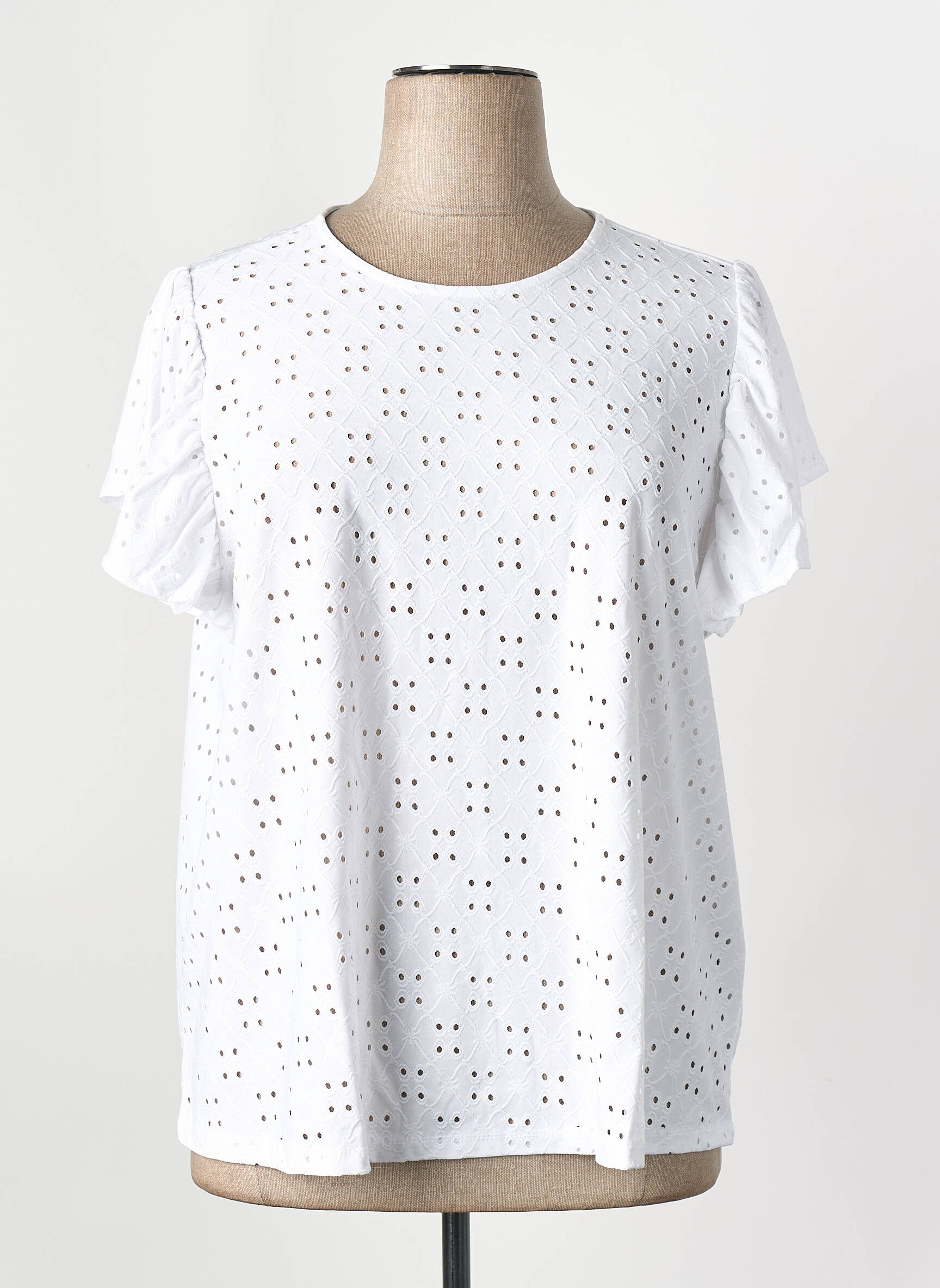 Top blanc EVOKED VILA femme