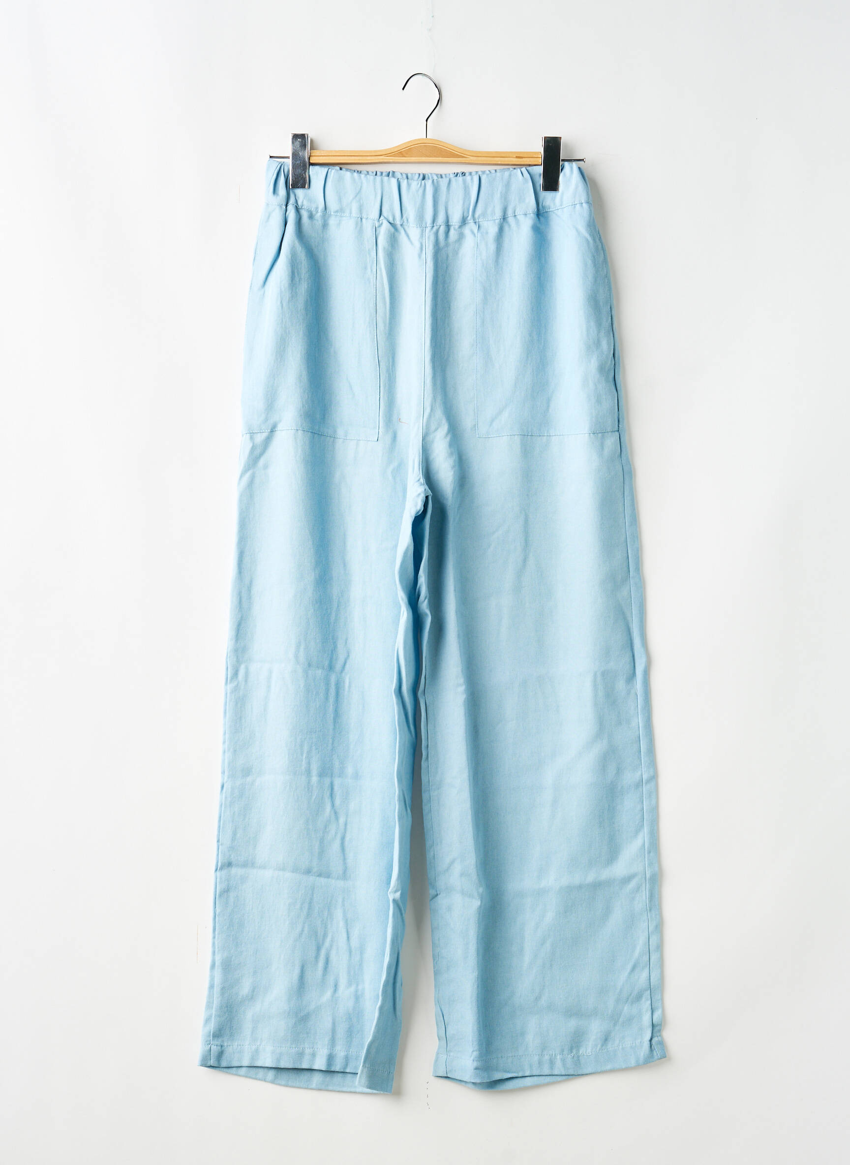 Pantalon large bleu RITA ROW femme