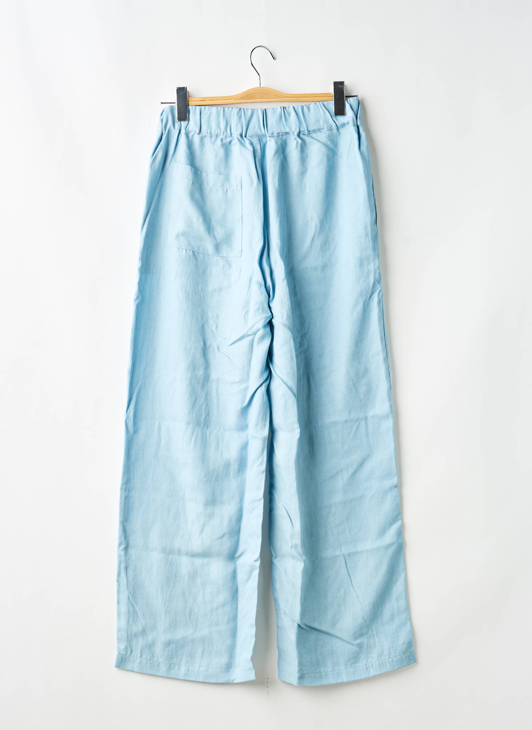 Pantalon large bleu RITA ROW femme
