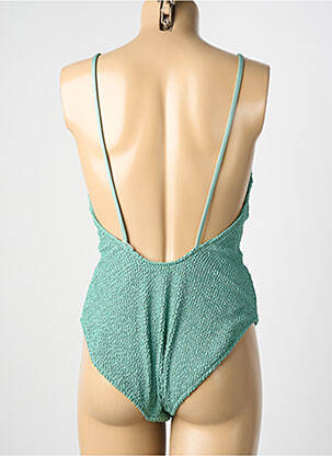 Maillot de bain 1 pièce vert JOLIES MOMES femme