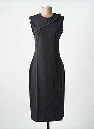 Robe mi-longue noir SAMSOE & SAMSOE femme